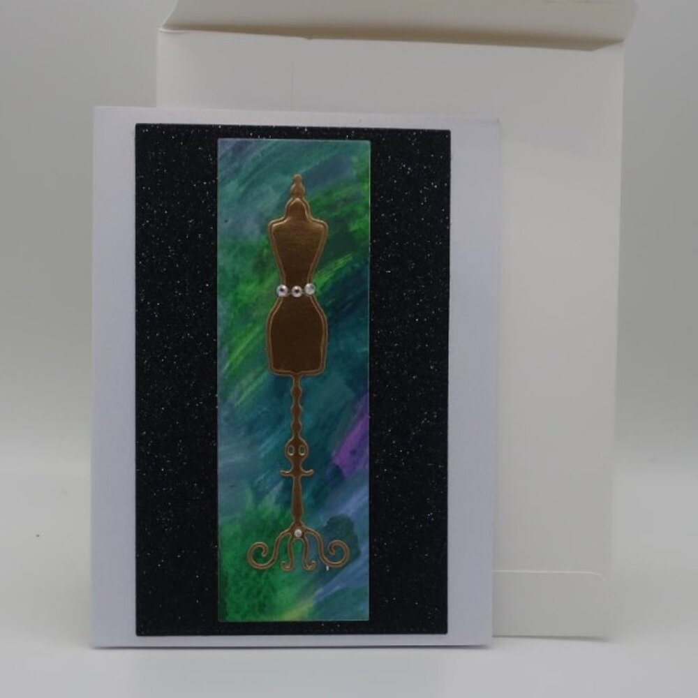 Greeting Card and Envelope (Handmade) # 4456